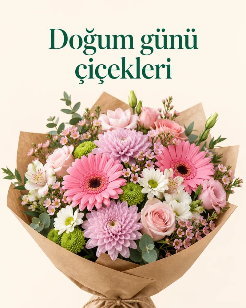 Doğum günü çiçekleri
